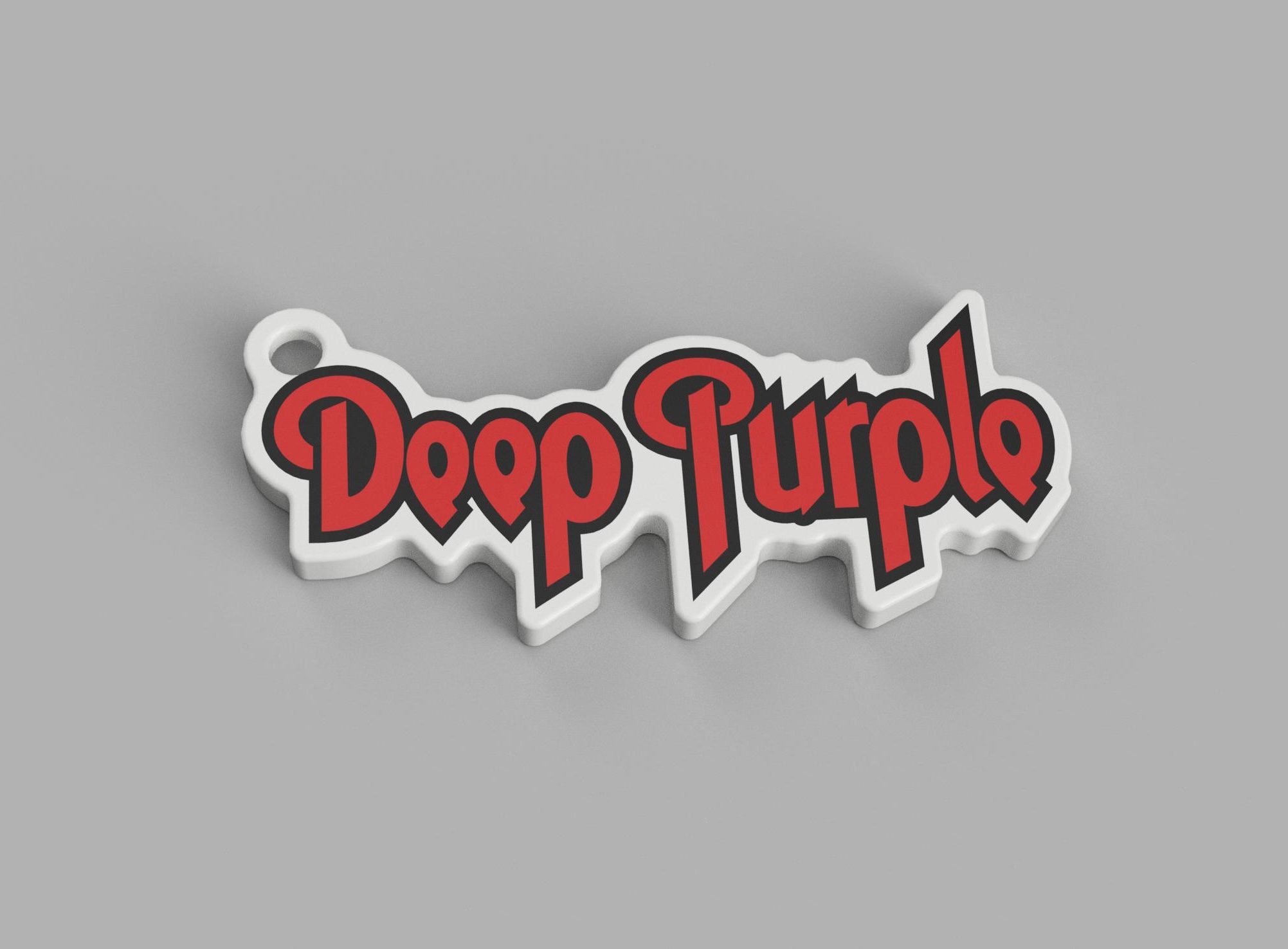 Deep Purple Keychain