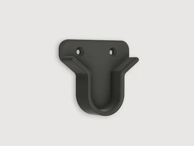 Wall bracket cloth rail