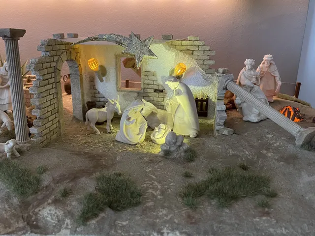 Weihnachtskrippe - Christmas Nativity Set
