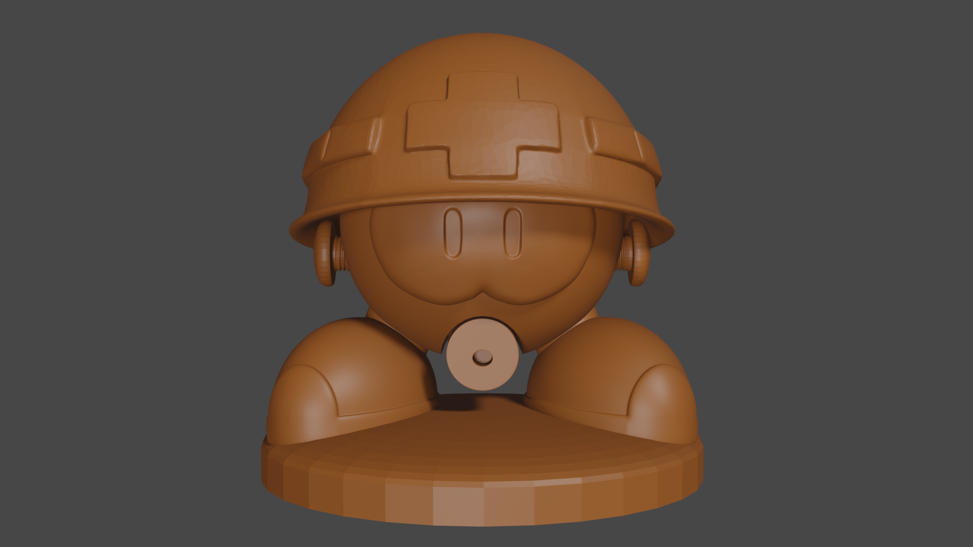 MegaMan inspired, Met, Tabletop DnD miniature