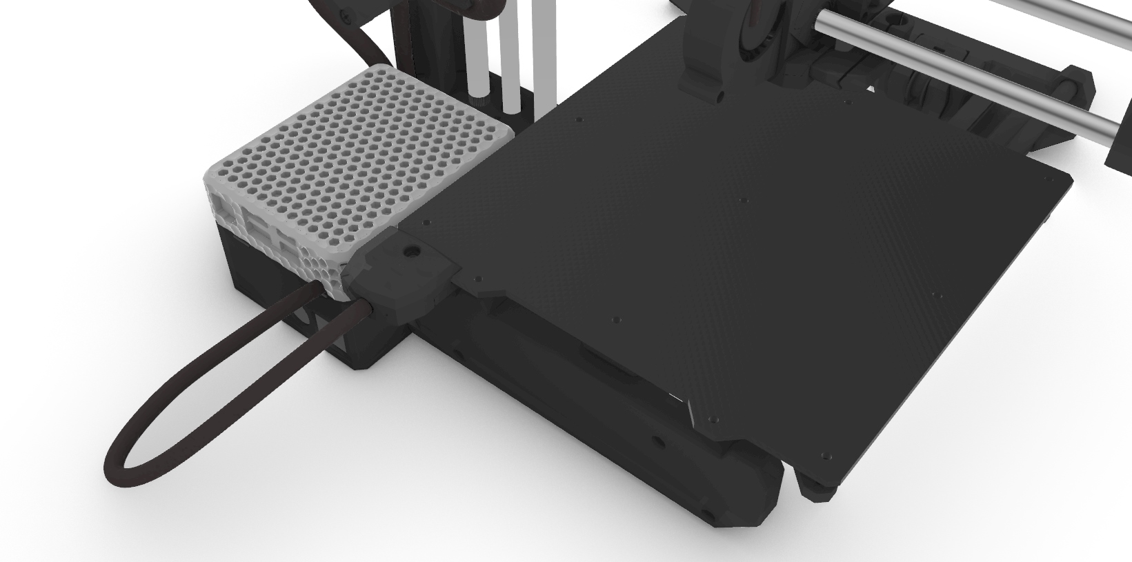 Raspberry Pi Z-Box | Integrated 3B/3B+ Case for Prusa MINI par the ...