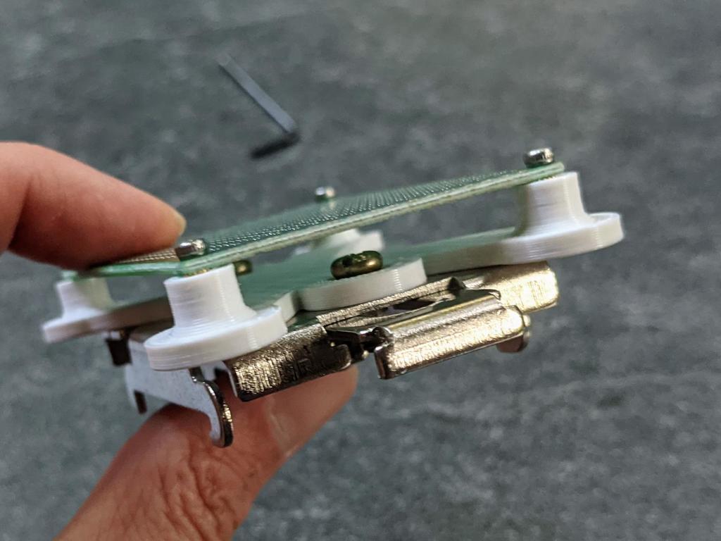 Miniatura 6 do modelo 3D Mounting brackets for PCBs
