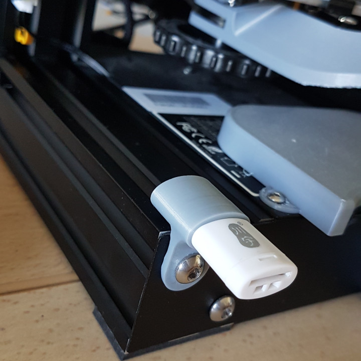 usb holder ender 3 by Mișu Download free STL model