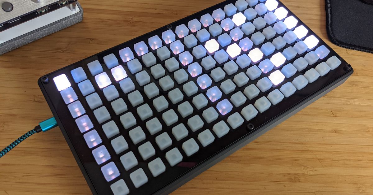 Neo-Grid Enclosure (Monome Grid clone) by Fisher | Download free