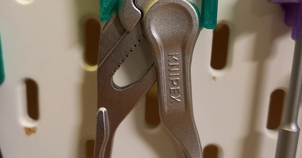 Skadis Knipex Pleirs Wrench XS Holder 86 04 100 By BowdenBuilder Download Free STL Model