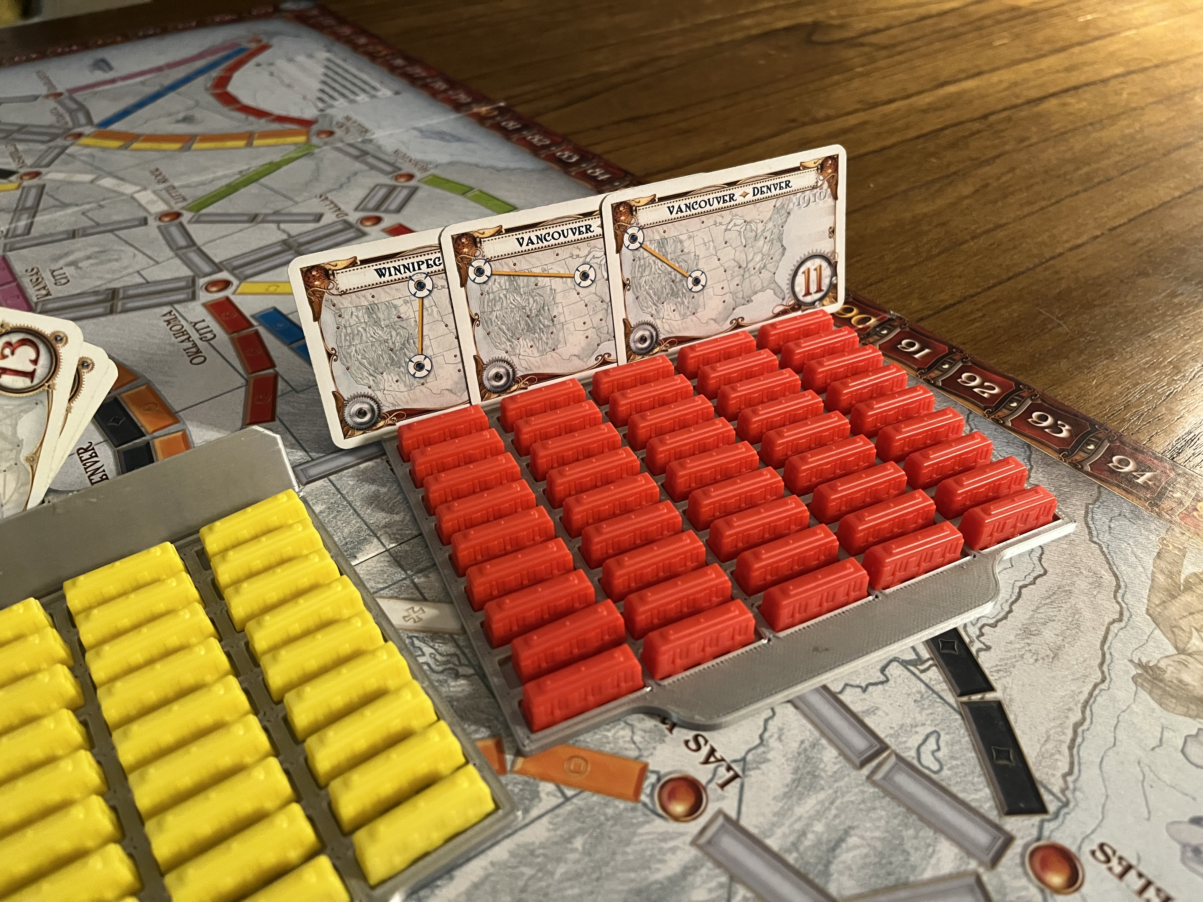 Ticket to Ride organizer