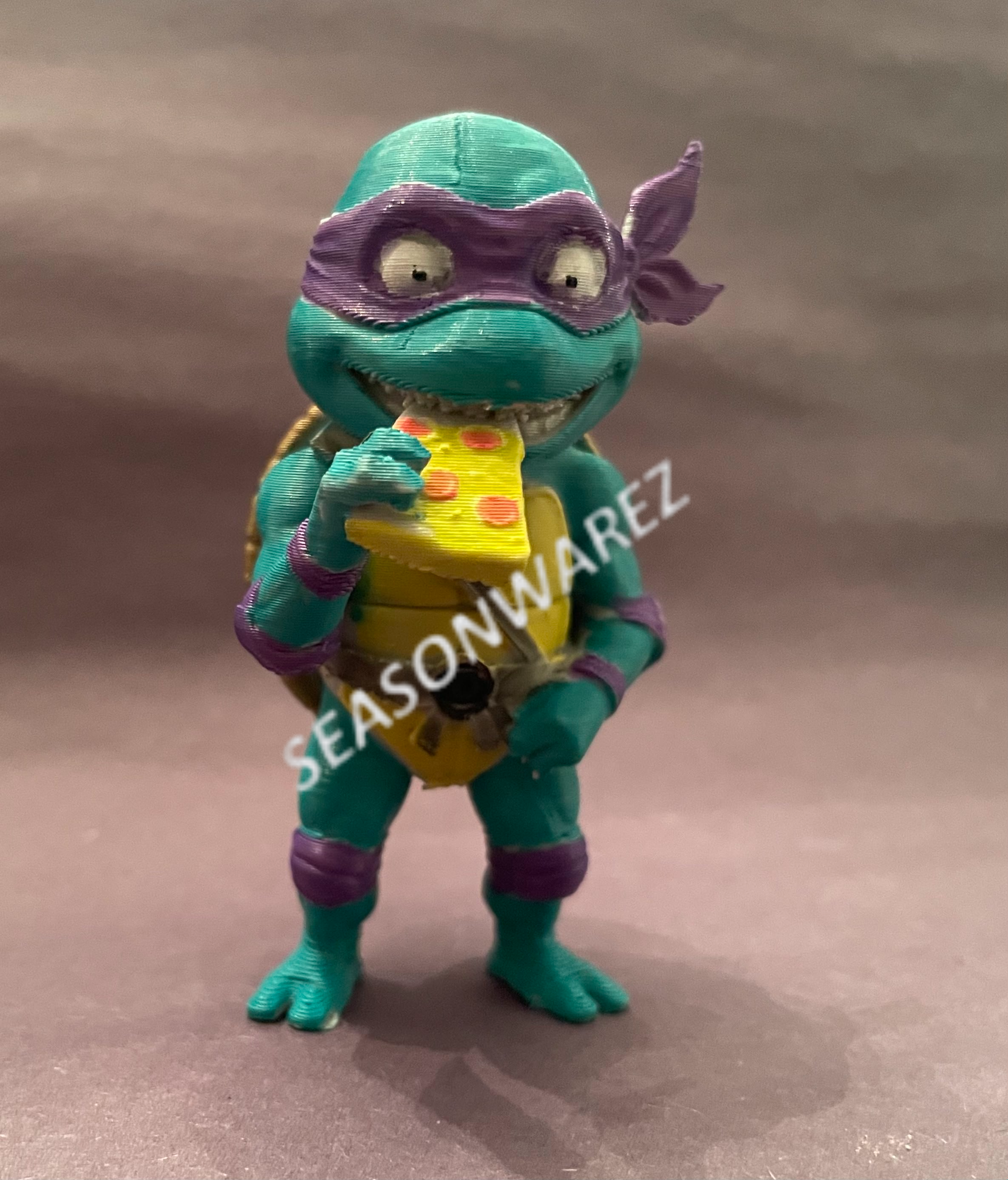 Donatello - TMNT Cute Pizza Break