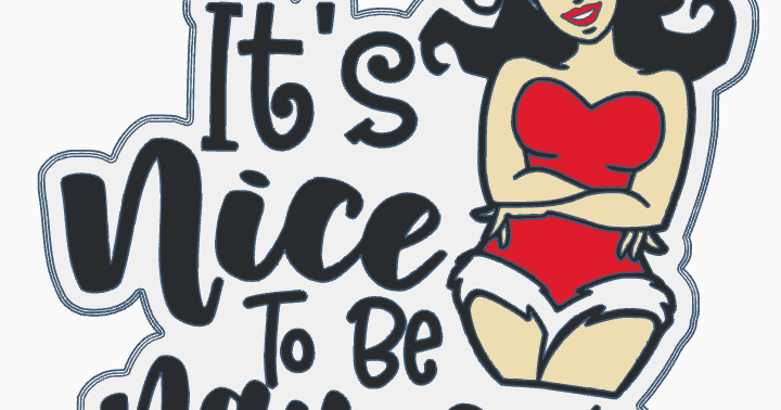 It's Nice to be Naughty by Origamigreg | Download free STL model ...