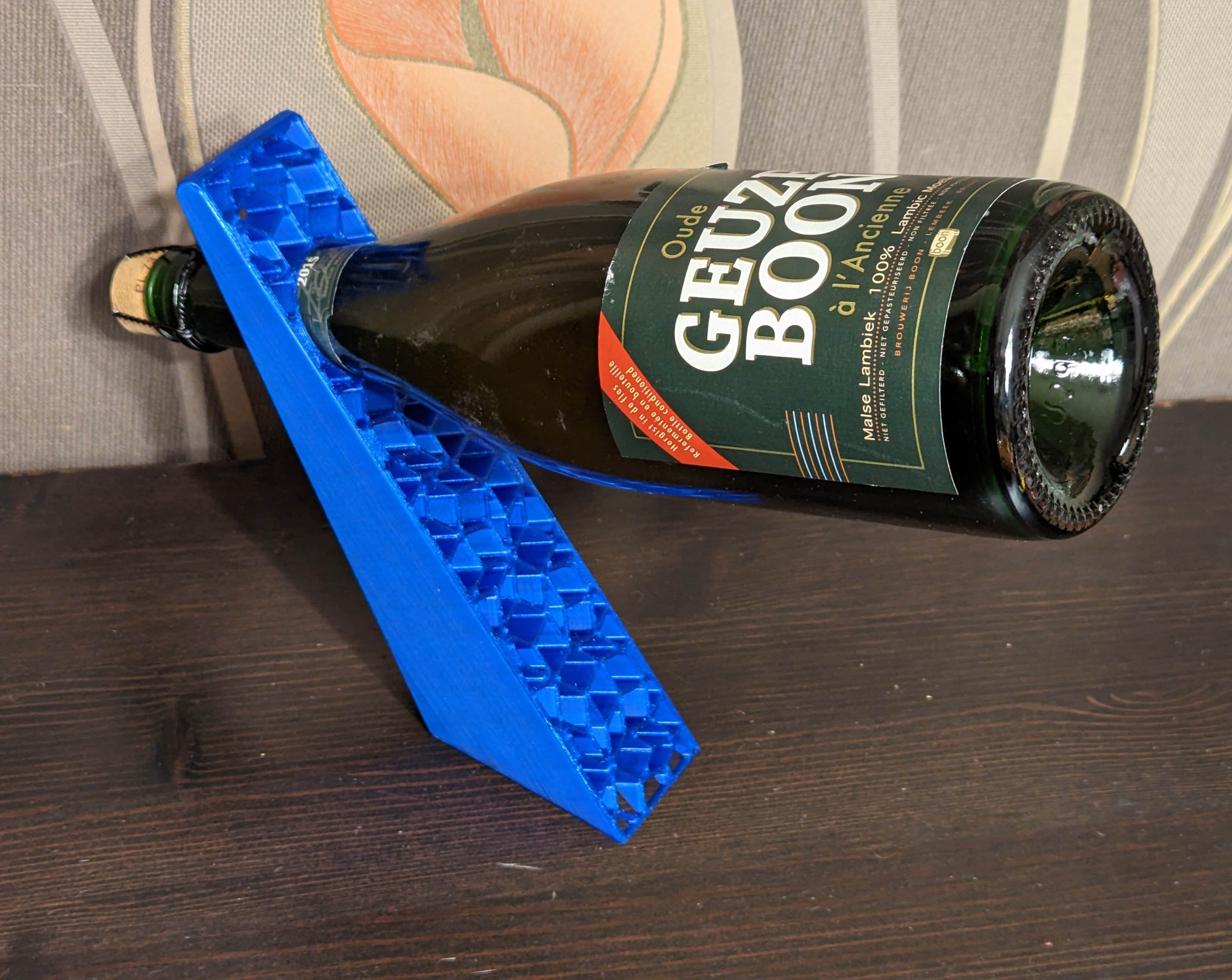 Champagne bottle holder