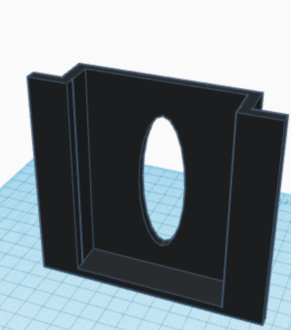 secrete wallet shelf with hole for sliding