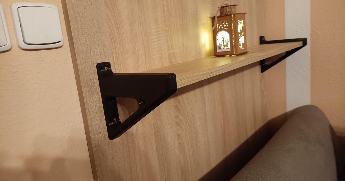 shelf holder by Pavlíček Download free STL model