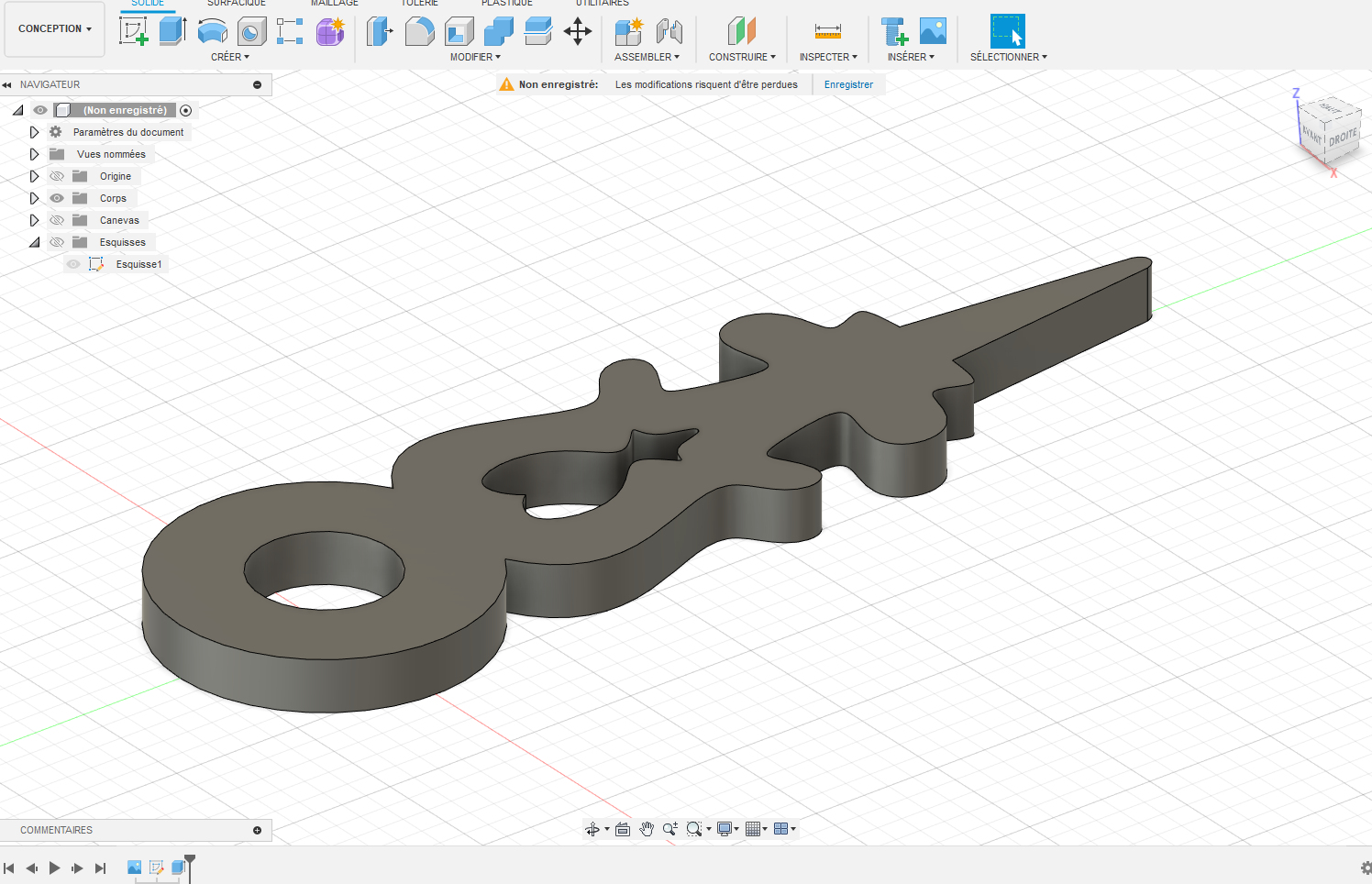 Needle for mechanical cuckoo