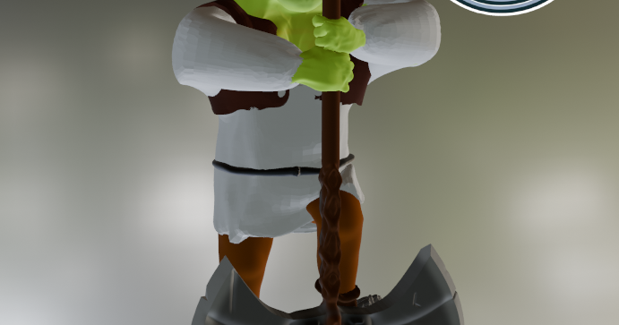 Shrek/Ogre With Battleaxe Mini By 3DHippo | Download Free STL Model ...