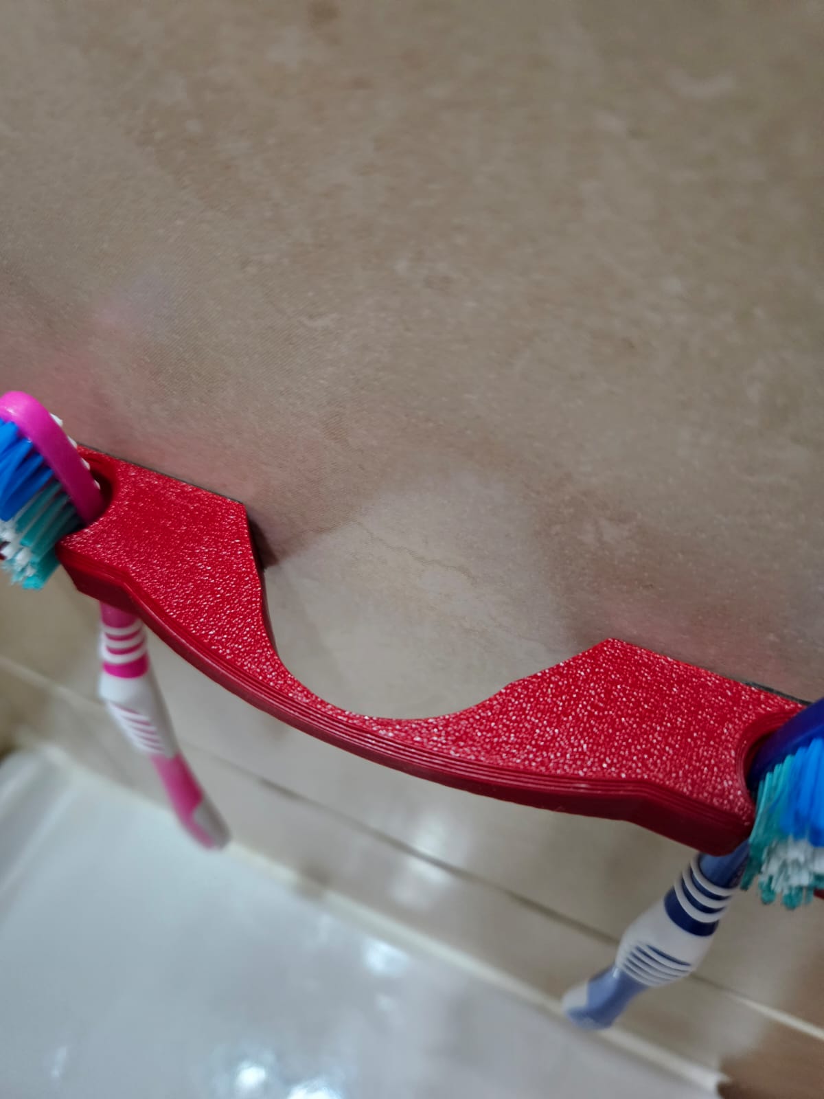 Toothbrush and toothpaste wall holder — miniatura 5