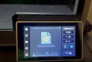 Creality K1 - Door Opening Cover (remix)