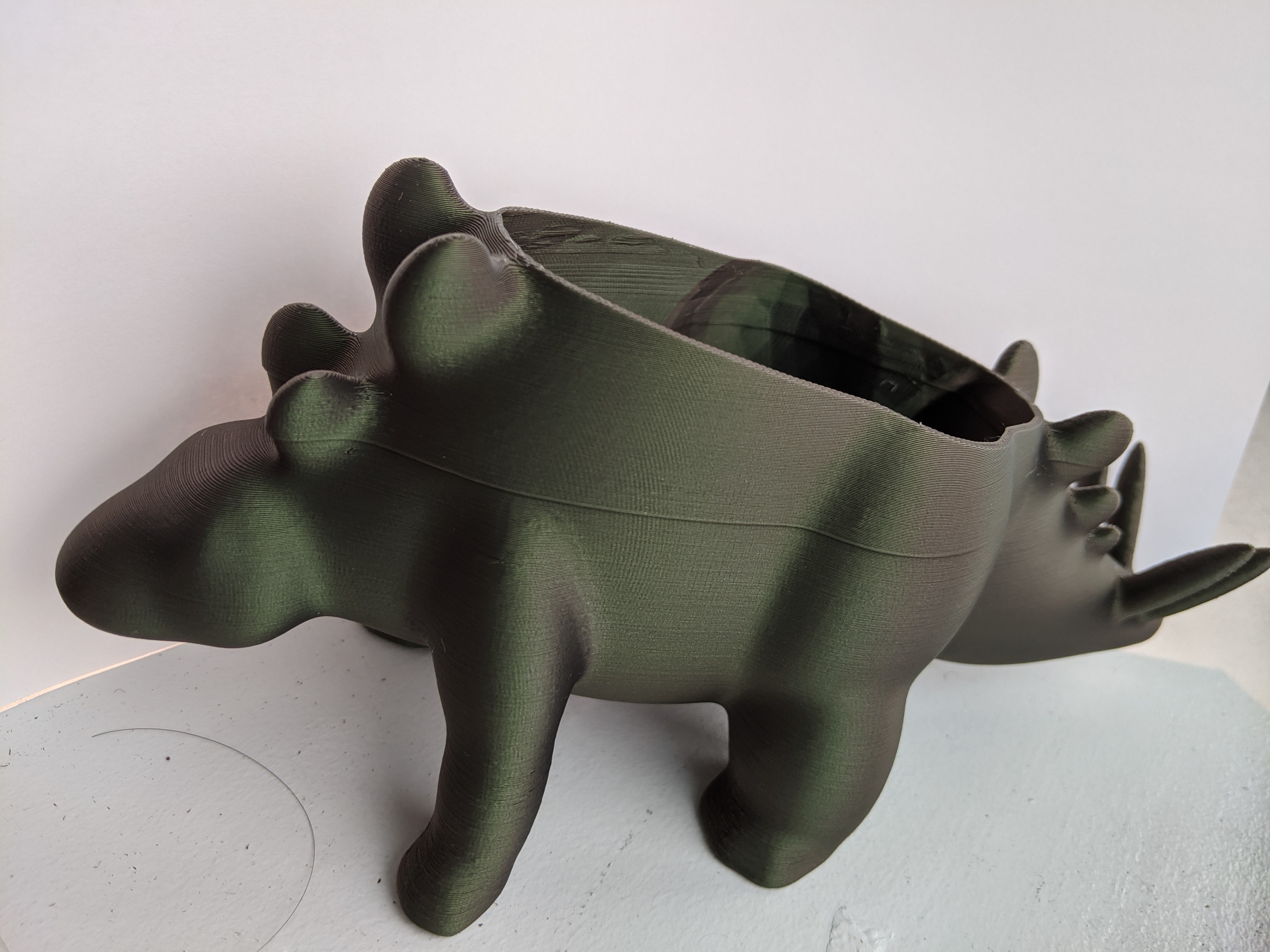 Stegosaurus Dinosaur Planter Pot