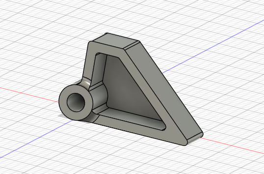 Filament sensor mounting bracket support on SunluT3 / Support de ...