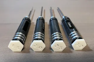 Numbered Hex Driver Caps