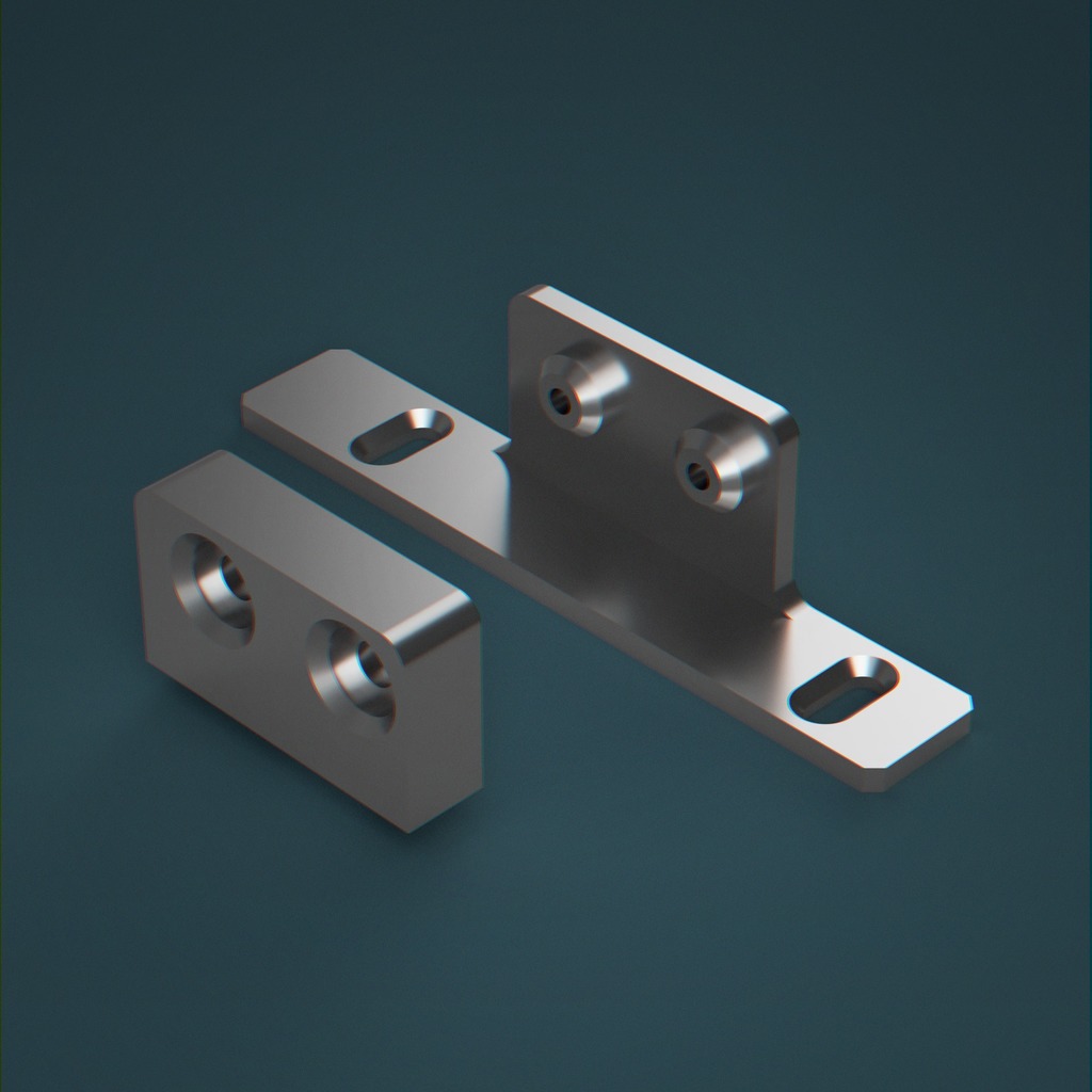 Hettich MultiTech Drawer Front Fixing Bracket by heftware Download free STL model