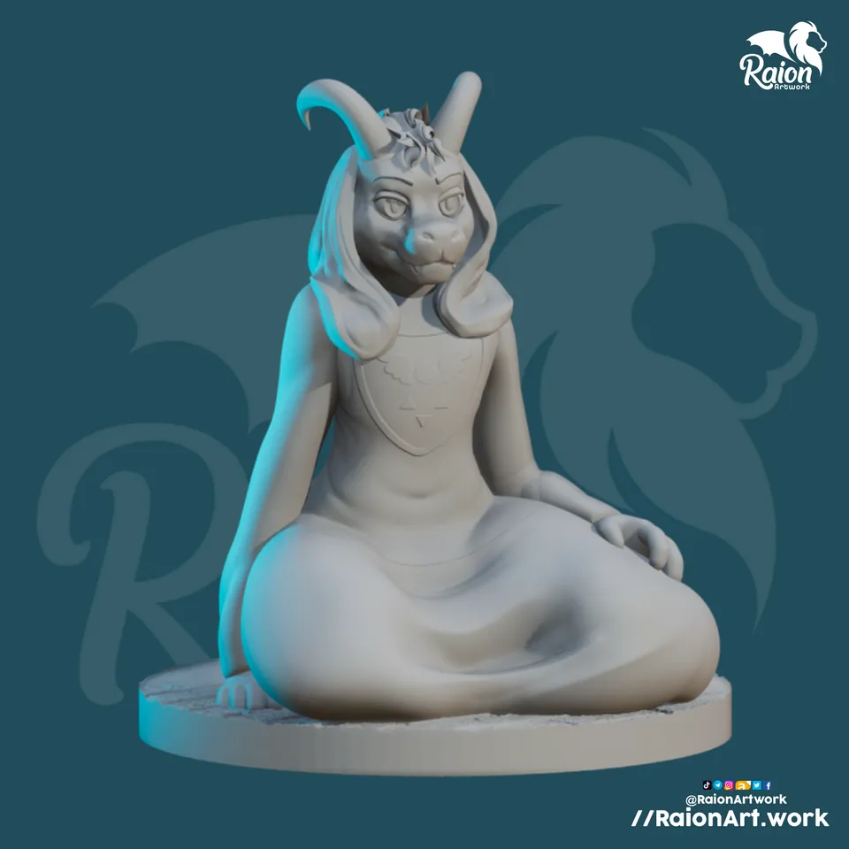 Asriel Dreemurr by RaionArtwork | Download free STL model