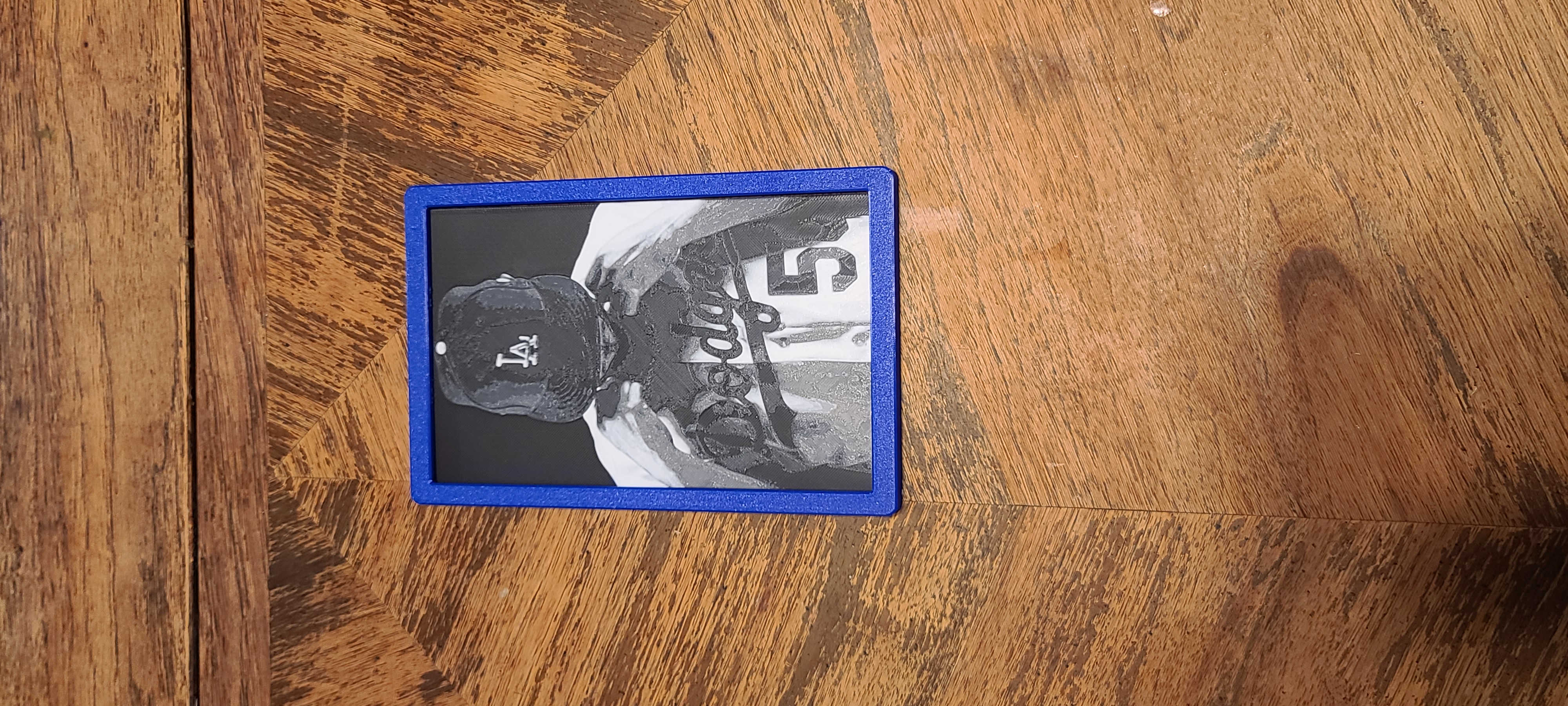 Mookie LA Dodgers Hueforge Frame