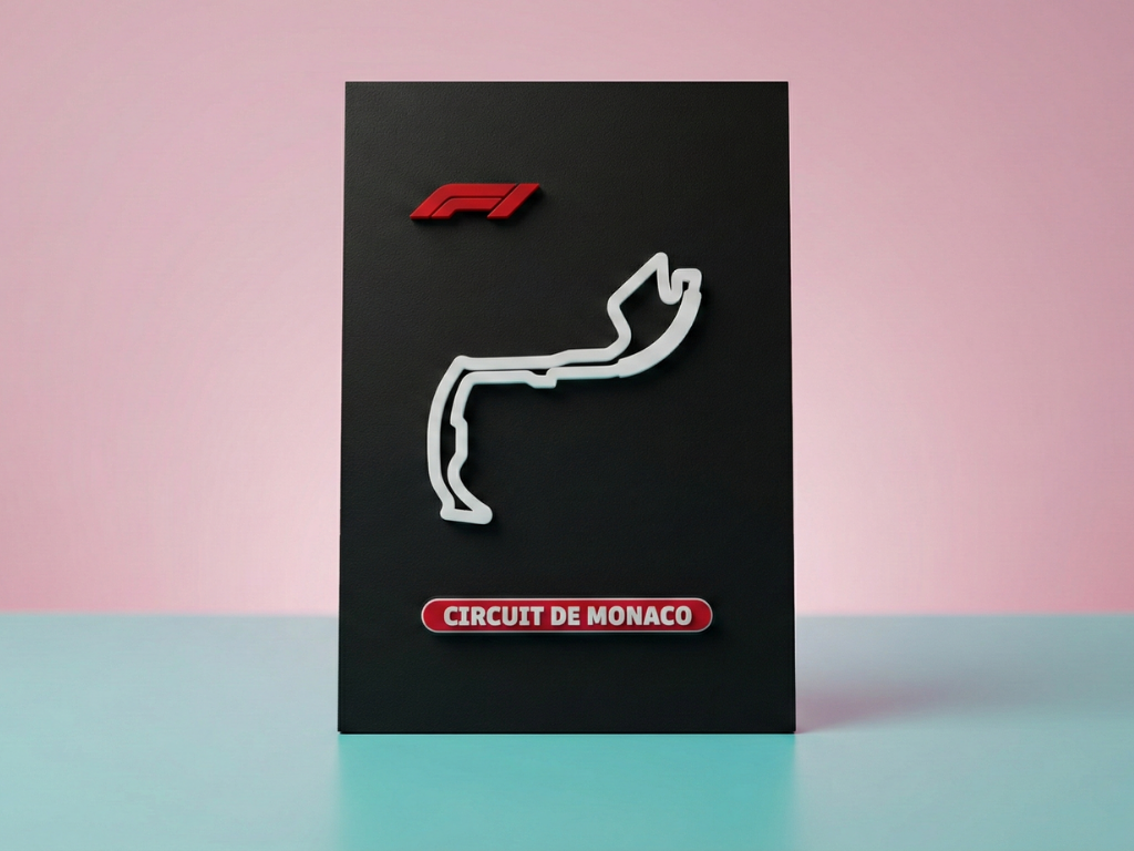 Monaco Formula 1 Track Lightbox