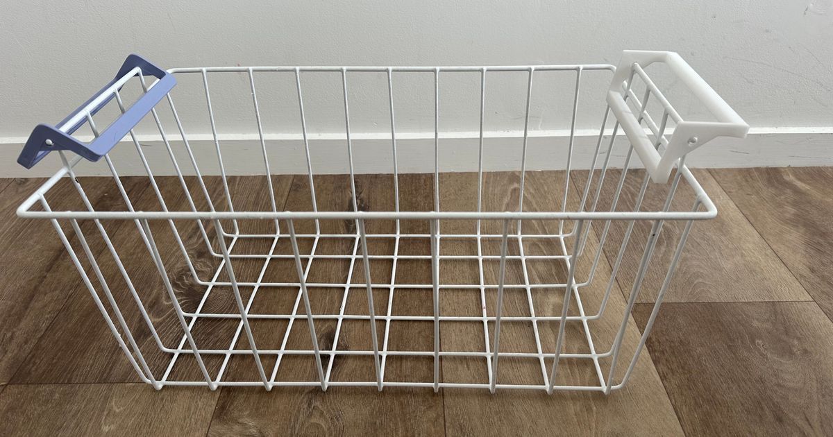 Freezer Basket Handle by joefish Download free STL model