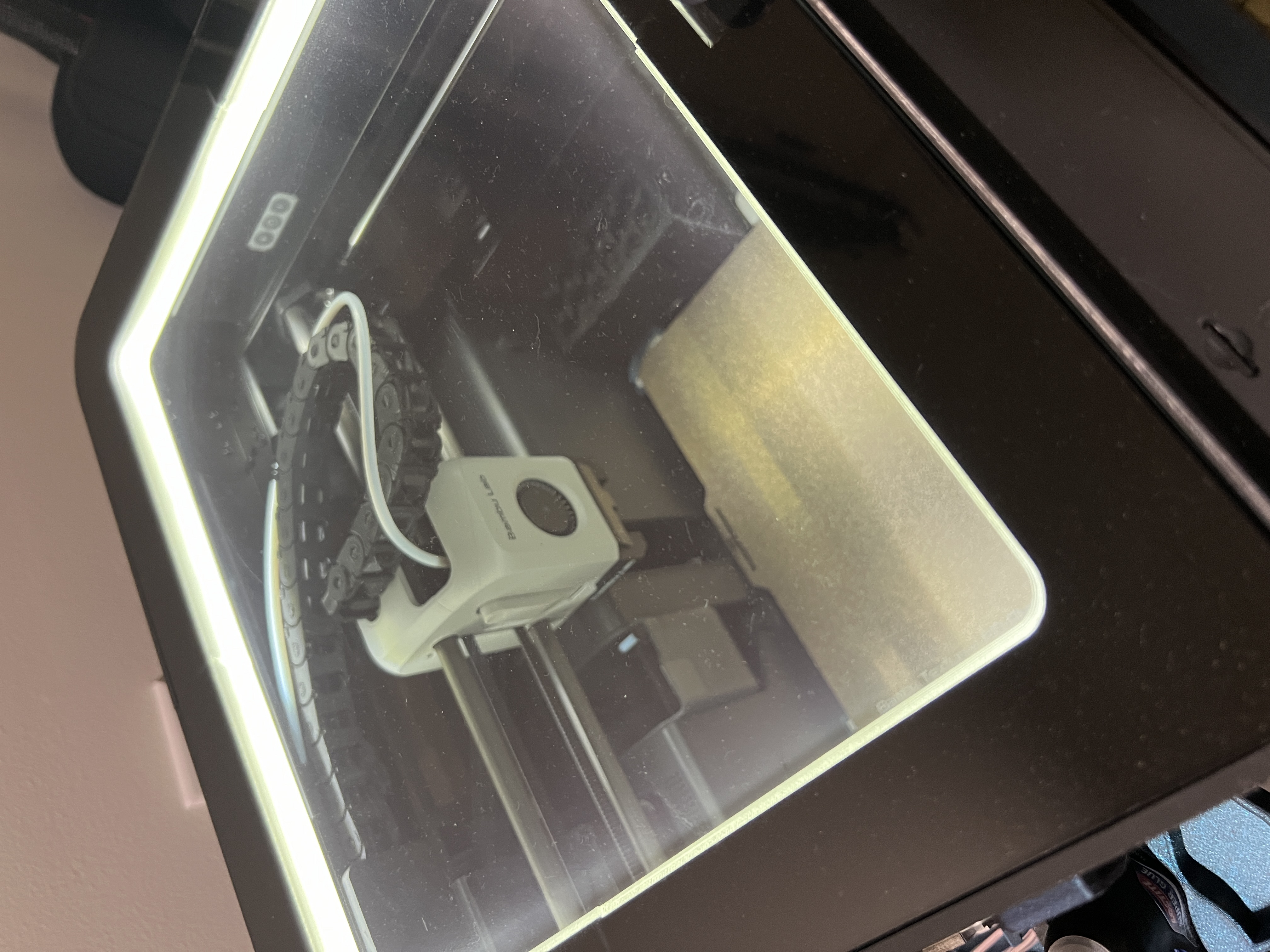 Miniatura 5 do modelo 3D Clear LED diffuser ARC Enclosure Riser 10mm