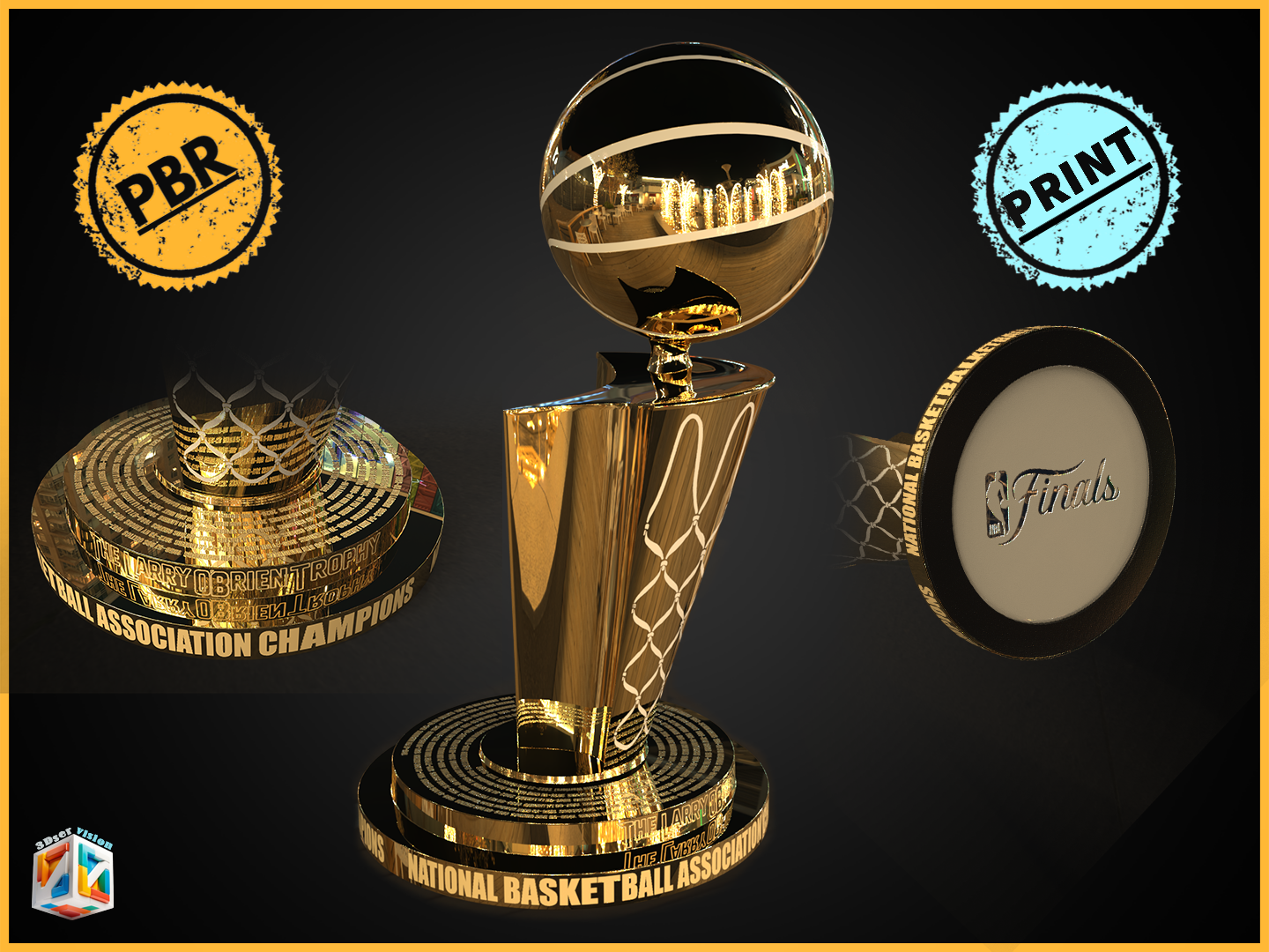 NBA Larry OBrien Championship newest Trophy
