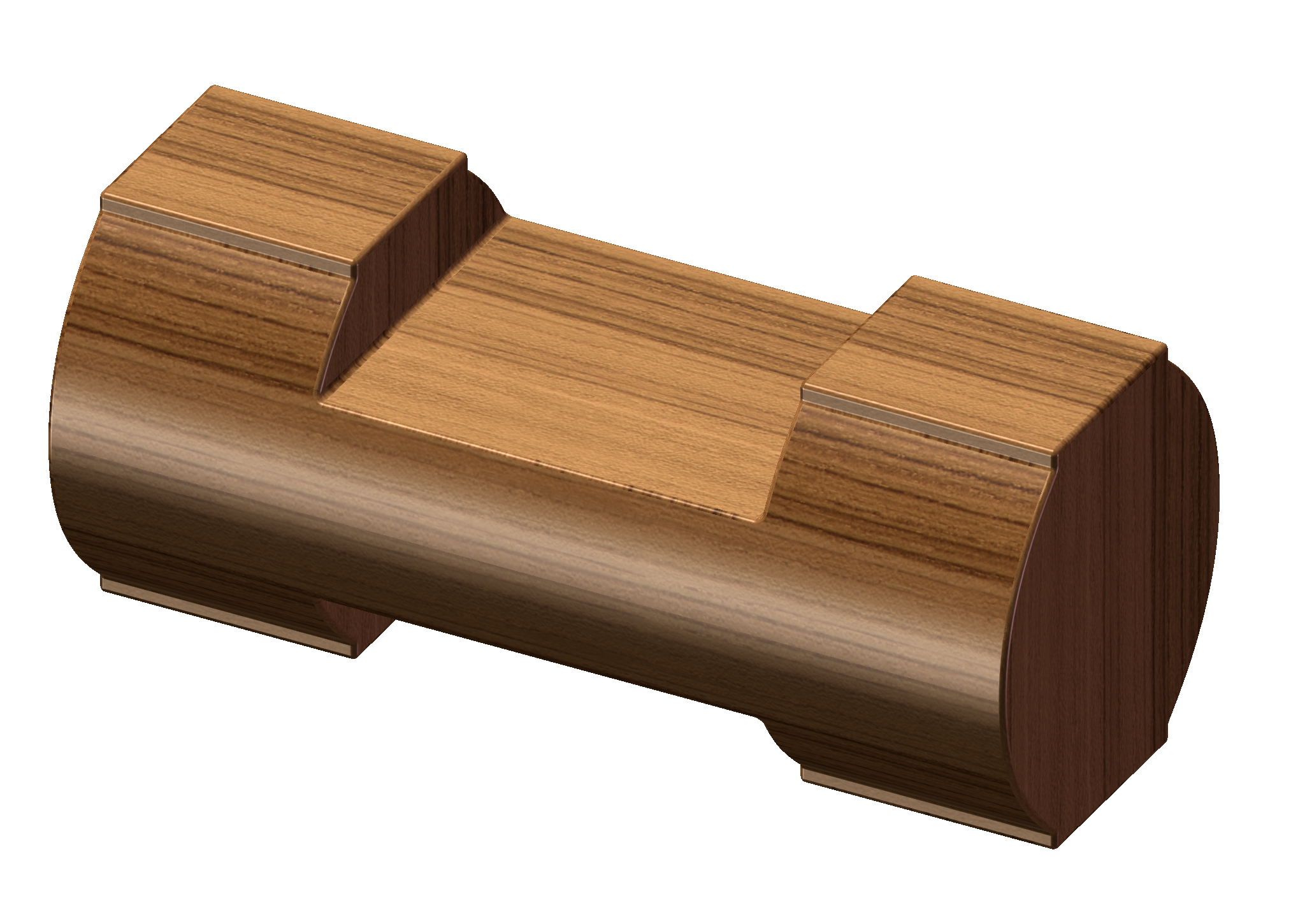 Vintage Lincoln Log Single Wide Piece