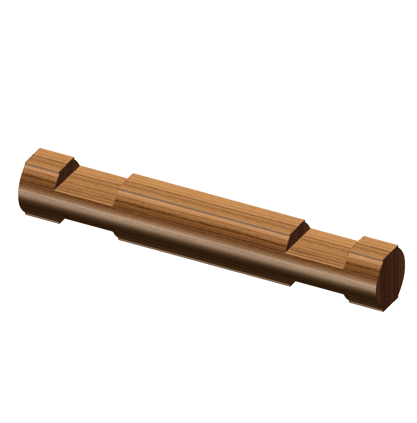 Vintage Lincoln Log Double Wide Piece