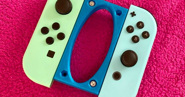 Nintendo Switch Joycon Grip - M3 Screws By Jkavalik | Download Free STL ...