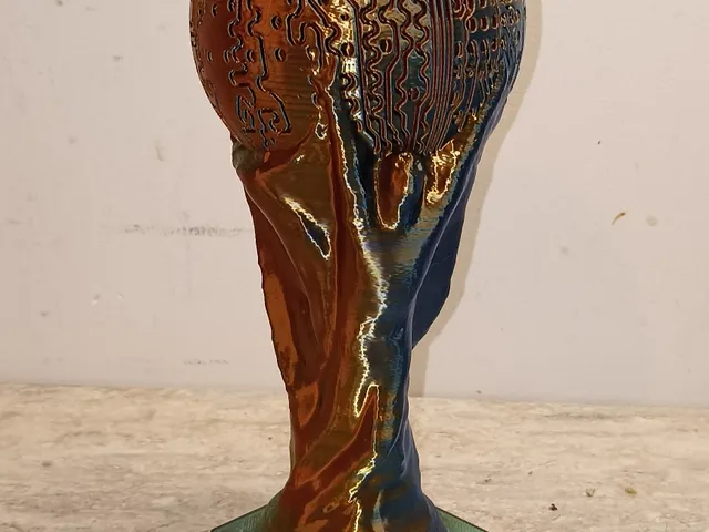 PCB Routing World Cup Trophy