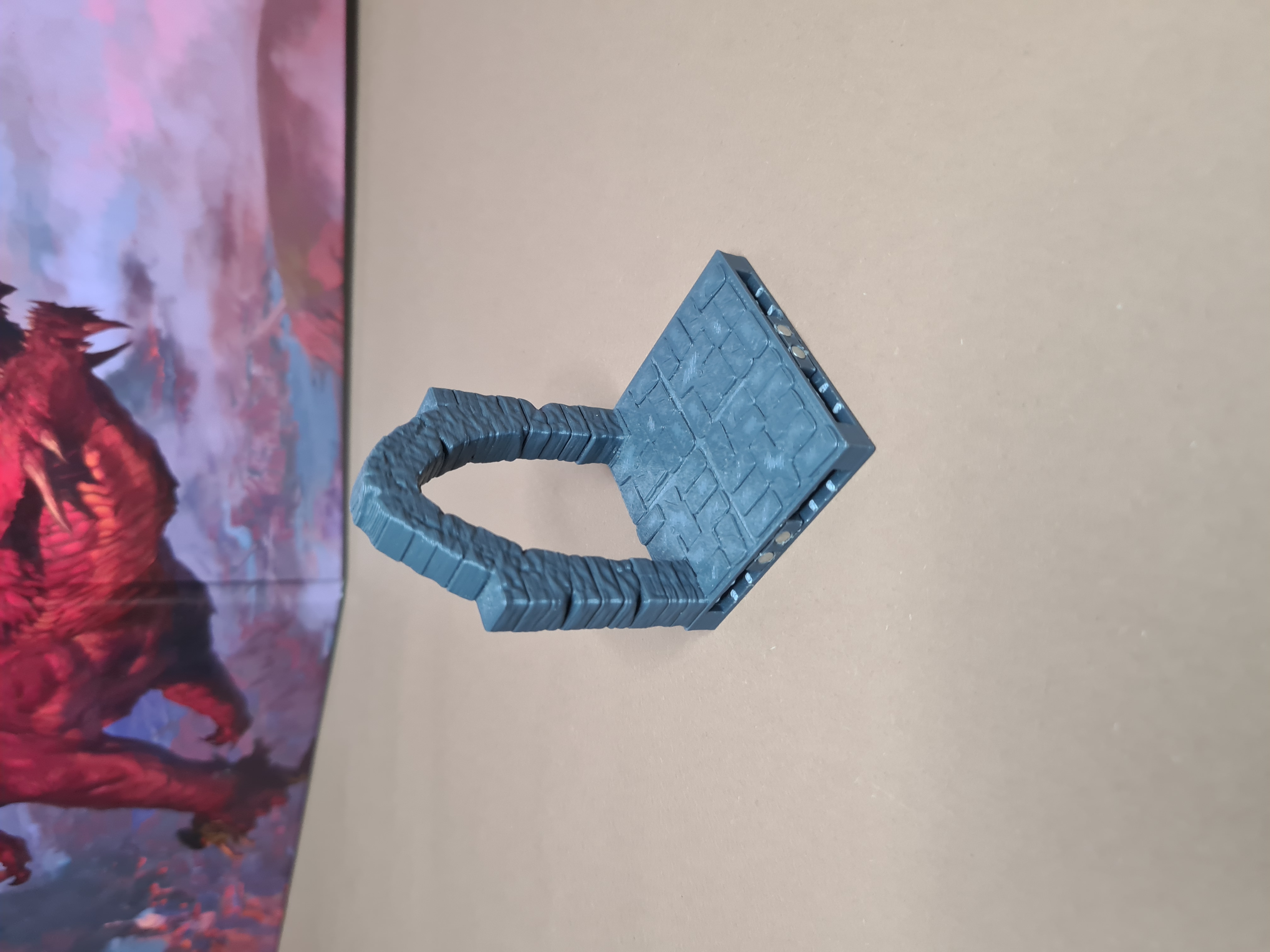 OpenLock Dungeon tile with high archway entrance