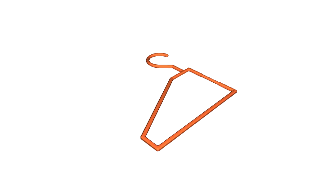 Foldable coat hanger by Hologos | Download free STL model | Printables.com