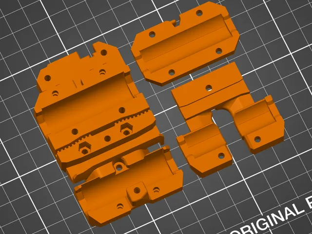 Bear Extruder 2x LMUW8 X-axis carriage