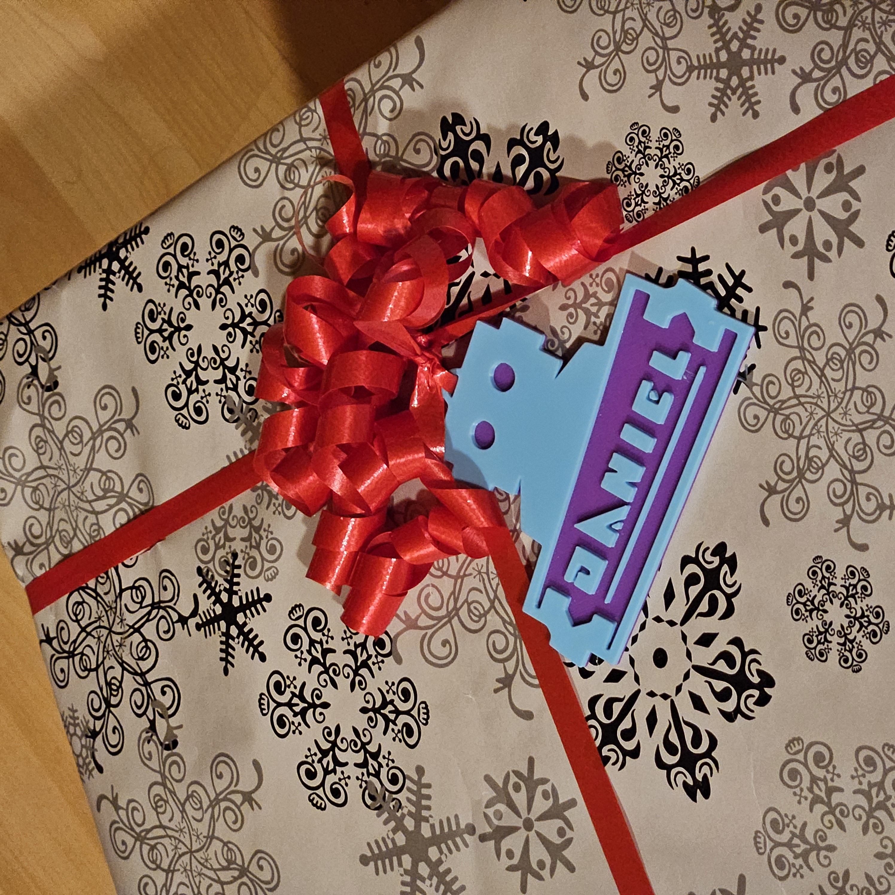 Robot name tag Daniel — miniatura 3