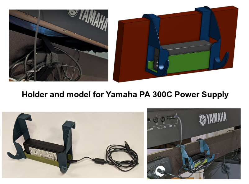 Yamaha E-Piano Power Supply Holder