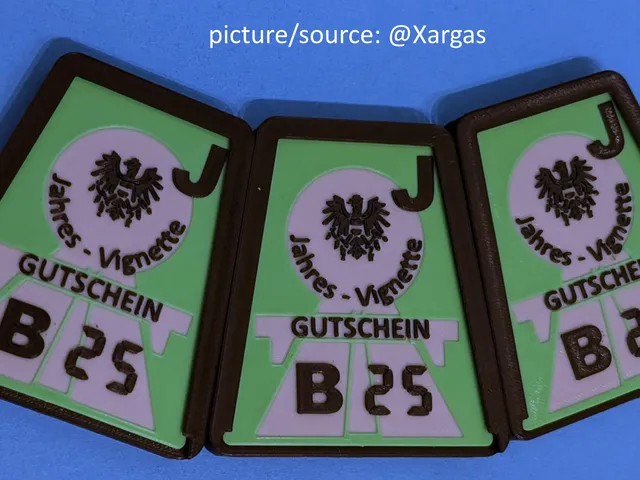 Österreichische Vignette Maut (2024/2025)