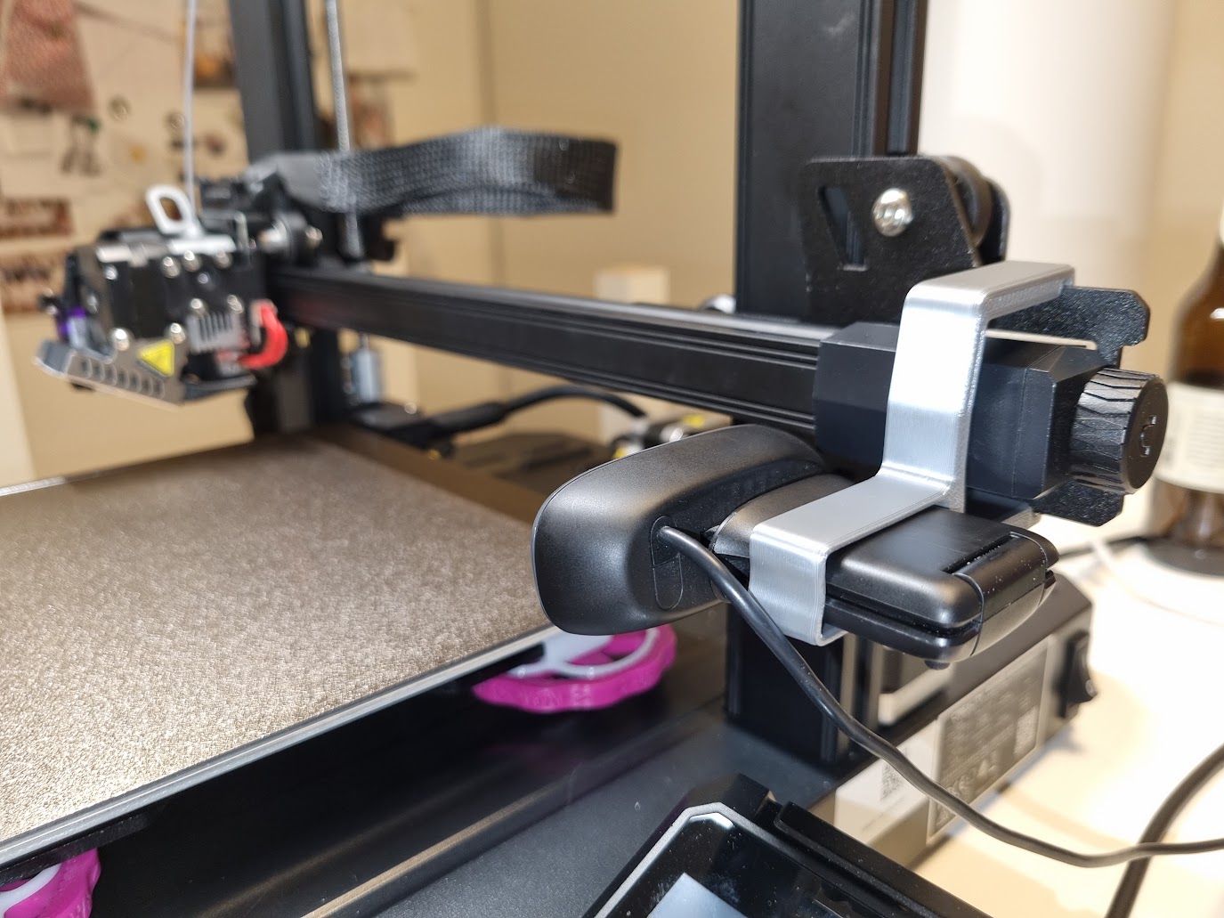 Ender 3 S1 Pro mount for Logitech C270 web cam