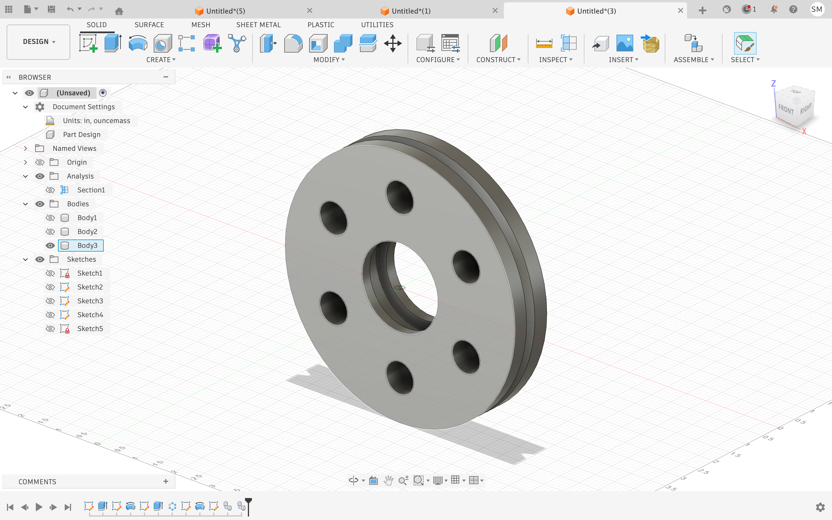 Pulley 3D model