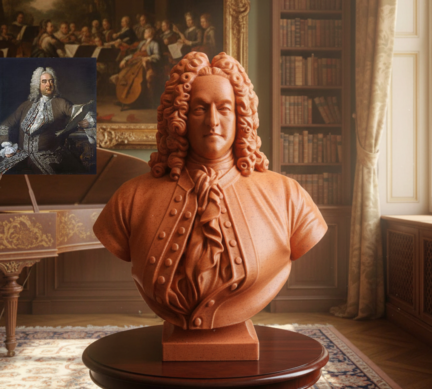 Bust – Georg Friederic Handel