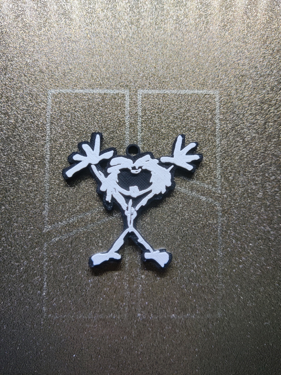 Pearl Jam logo keychain