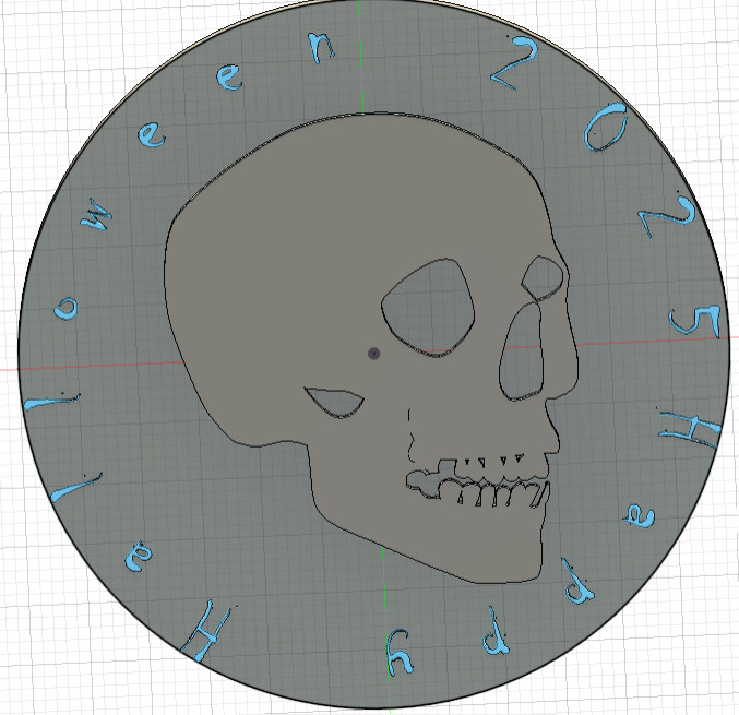 Skull Crest Badge – A Token from the Crypt