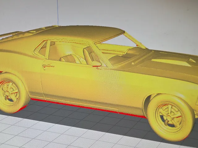 1970s Mustang model