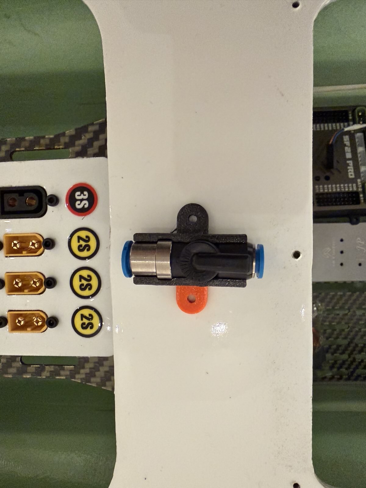 Festo Ball Valve 6mm Mount (Kugelhahn 6mm / QH-QS-6)