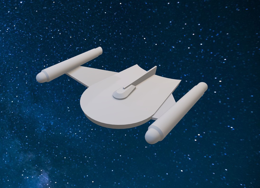 Star Trek Romulan Ship BOP Bird Of Prey TOS era