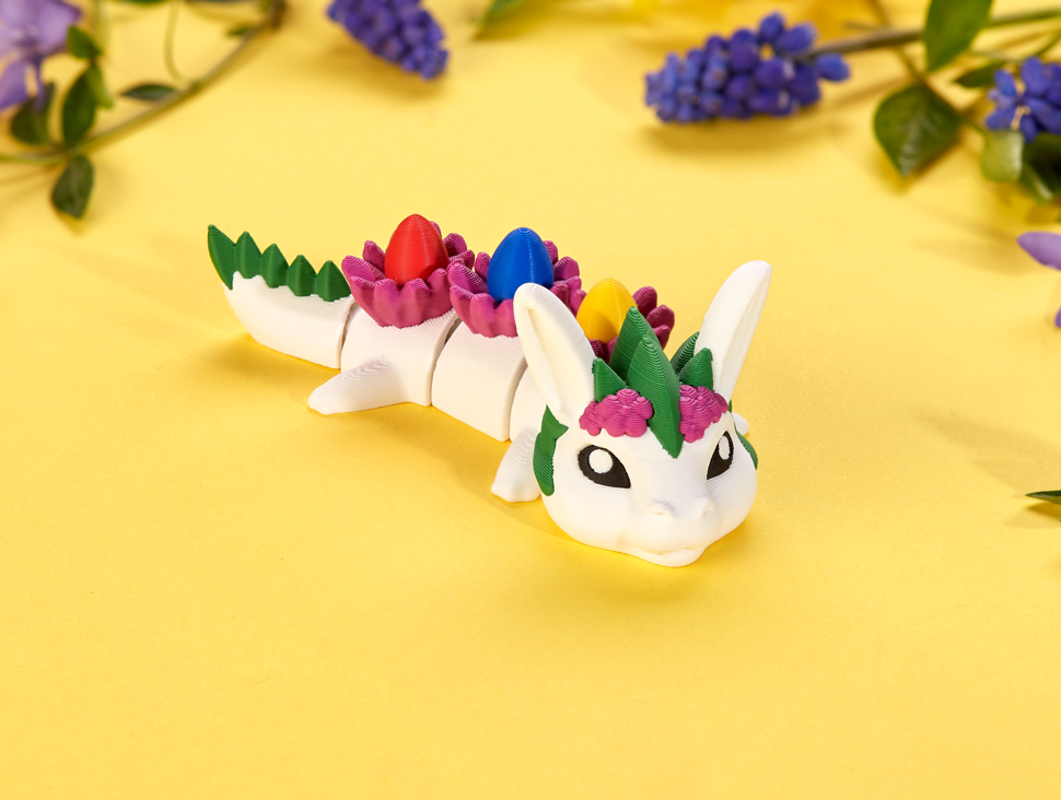 Easter Dragon Flexi - Articulated Figure