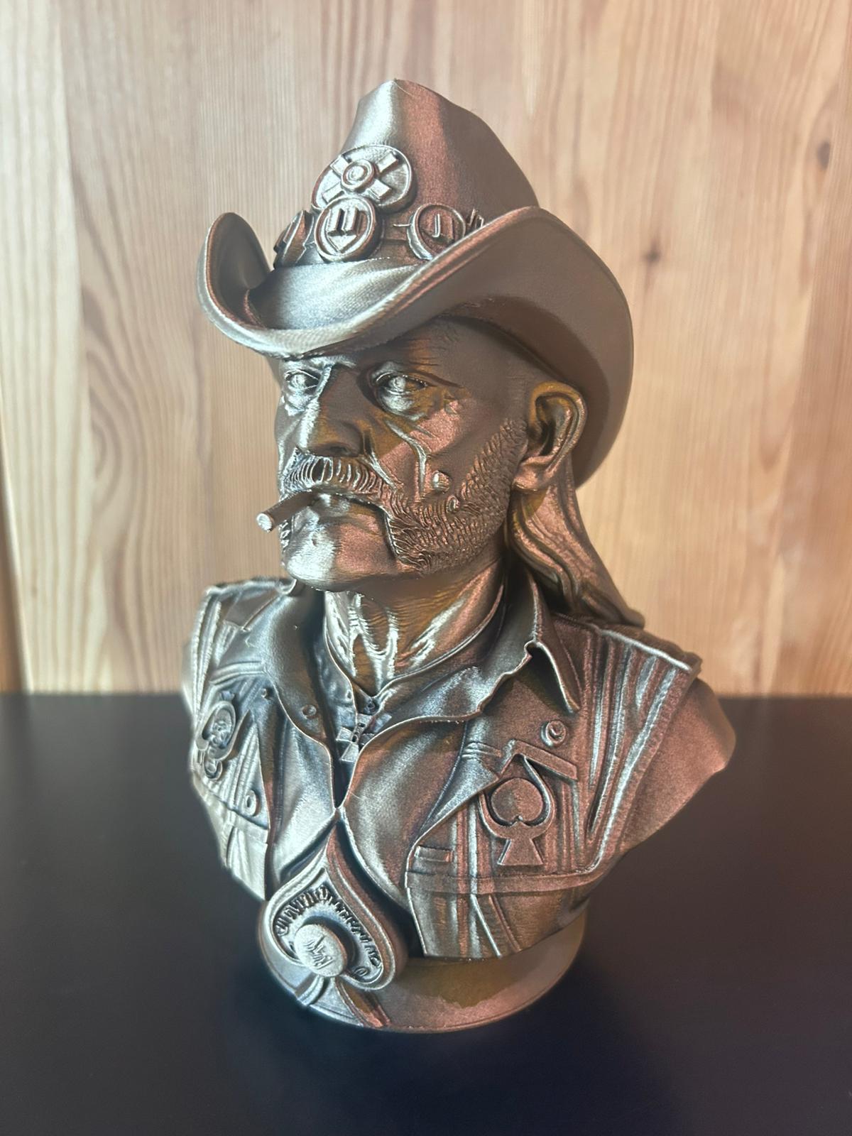 Bust of Lemmy Kilmister (Motörhead)