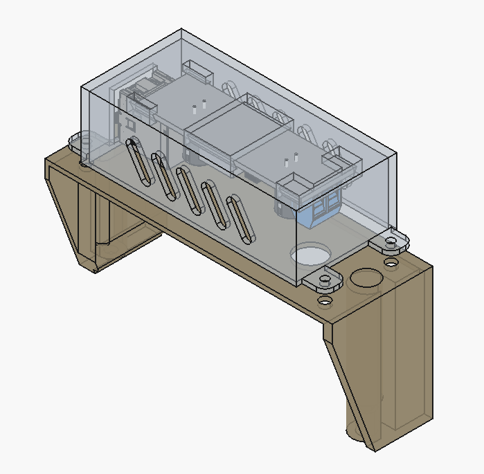 Prusa Core One PSU Cover with Dual USB output (LM2596)
